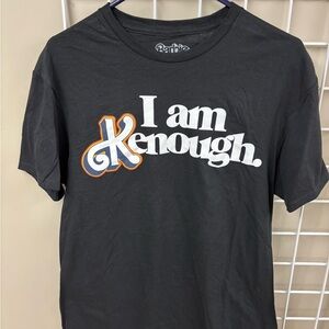 Licensed NWOT Barbie The Movie “I Am Kenough” T-shirt size large. Short sleeve.